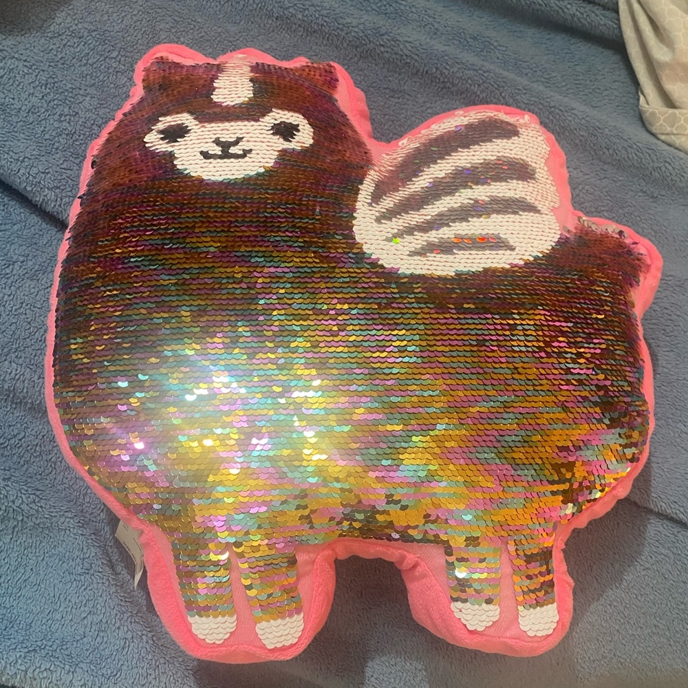 Cute Reversible Lama Pillow! New with tags!